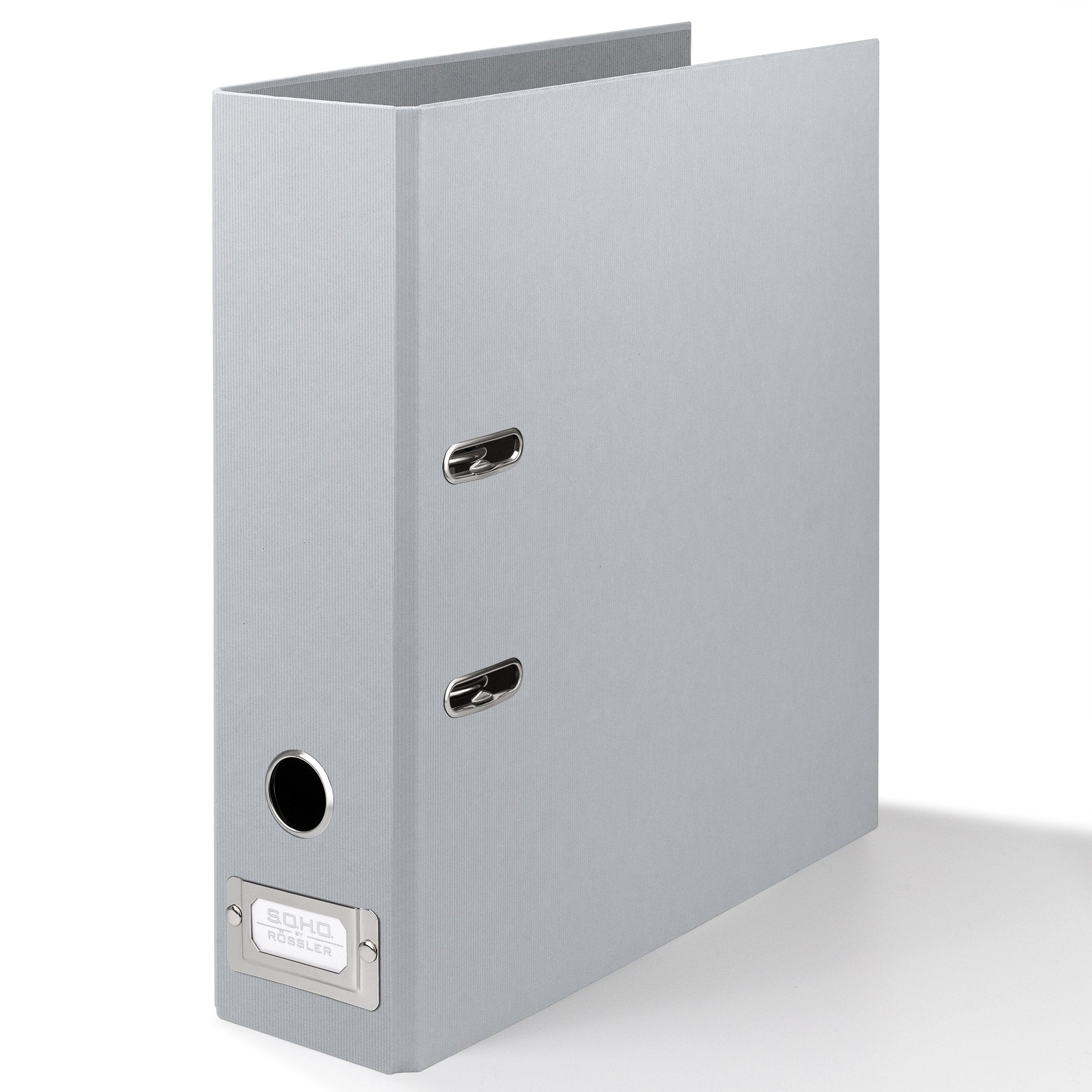 r-ssler-s-o-h-o-ordner-breit-a4-8cm-stone-grau-mit-r-ckenschild-metall image 4