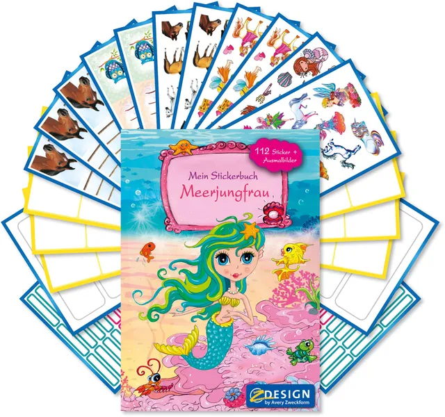 avery-zweckform-z-design-set-einschulung-m-dchen-240-teile-art-59988 image 1