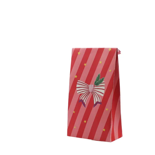 r-ssler-schleife-geschenkt-ten-weihnachten-6er-pack-mit-gold-hei-folie image 1