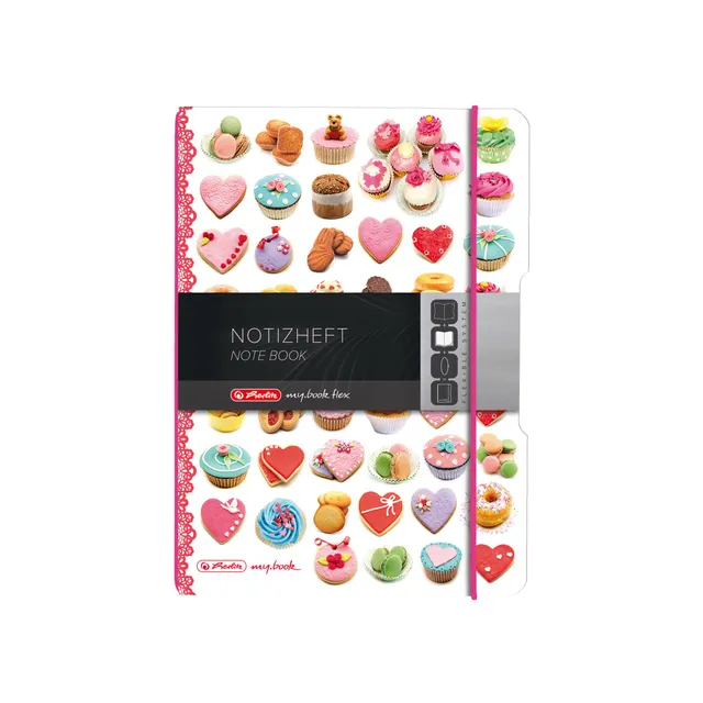 herlitz-11415627-notizheft-my-book-a5-liniert-rezepte-40-blatt-80g-m-mit-pp-cove image 1