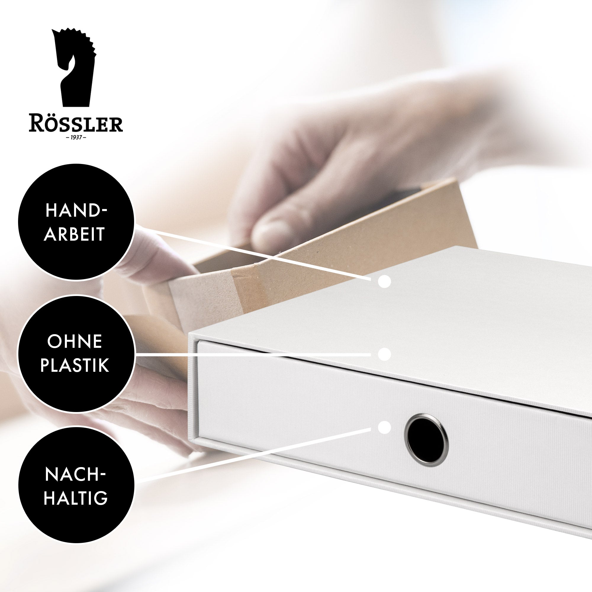 r-ssler-s-o-h-o-schubladenbox-a4-querformat-1-fach-weiss image 5