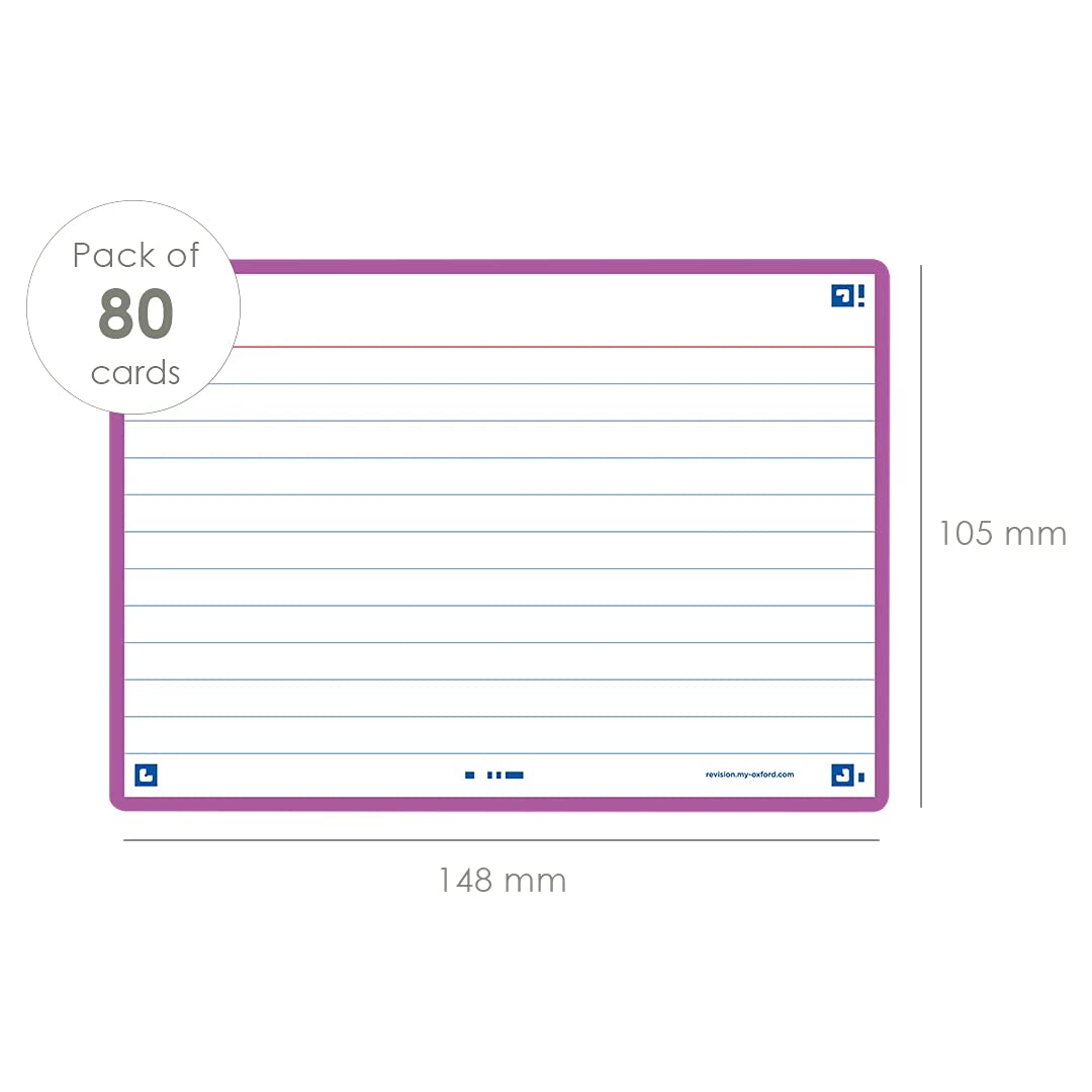 oxford-flash-2-0-karteikarten-a6-liniert-lila-80-blatt-mit-scribzee-app image 7