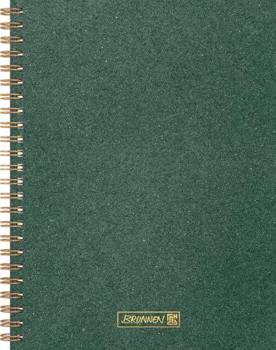 brunnen-premium-wire-notizbuch-a5-punktiert-192-seiten-dunkelgr-n image 7