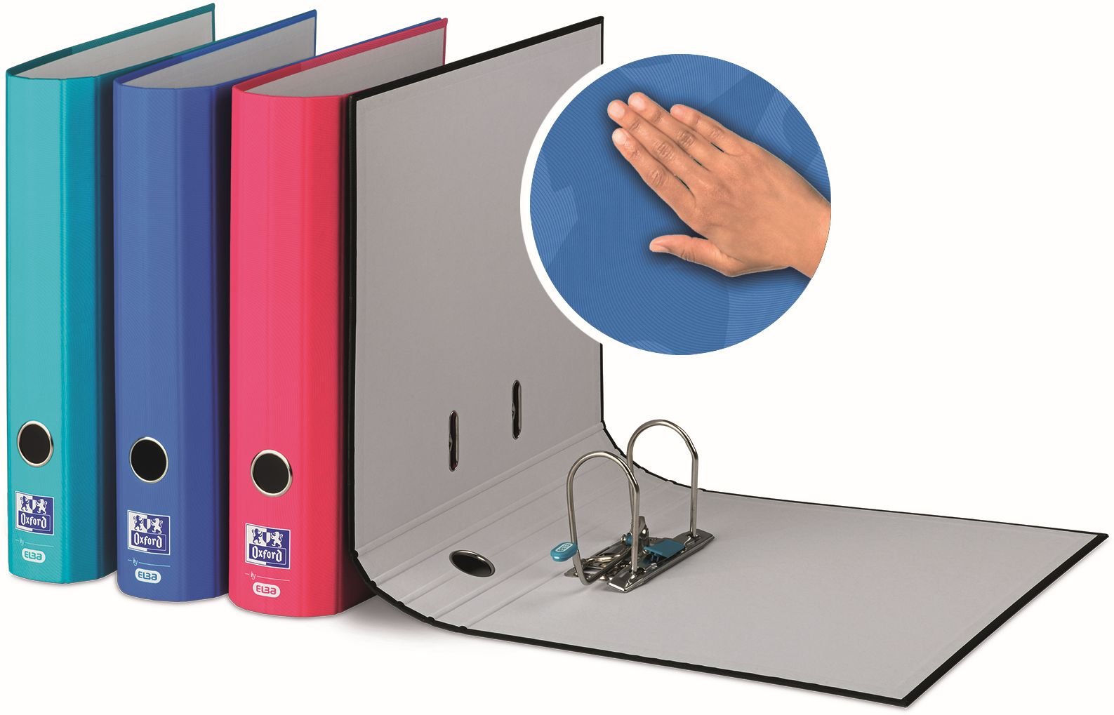 oxford-touch-ordner-a4-8-cm-rundr-cken-soft-touch-t-rkis image 4