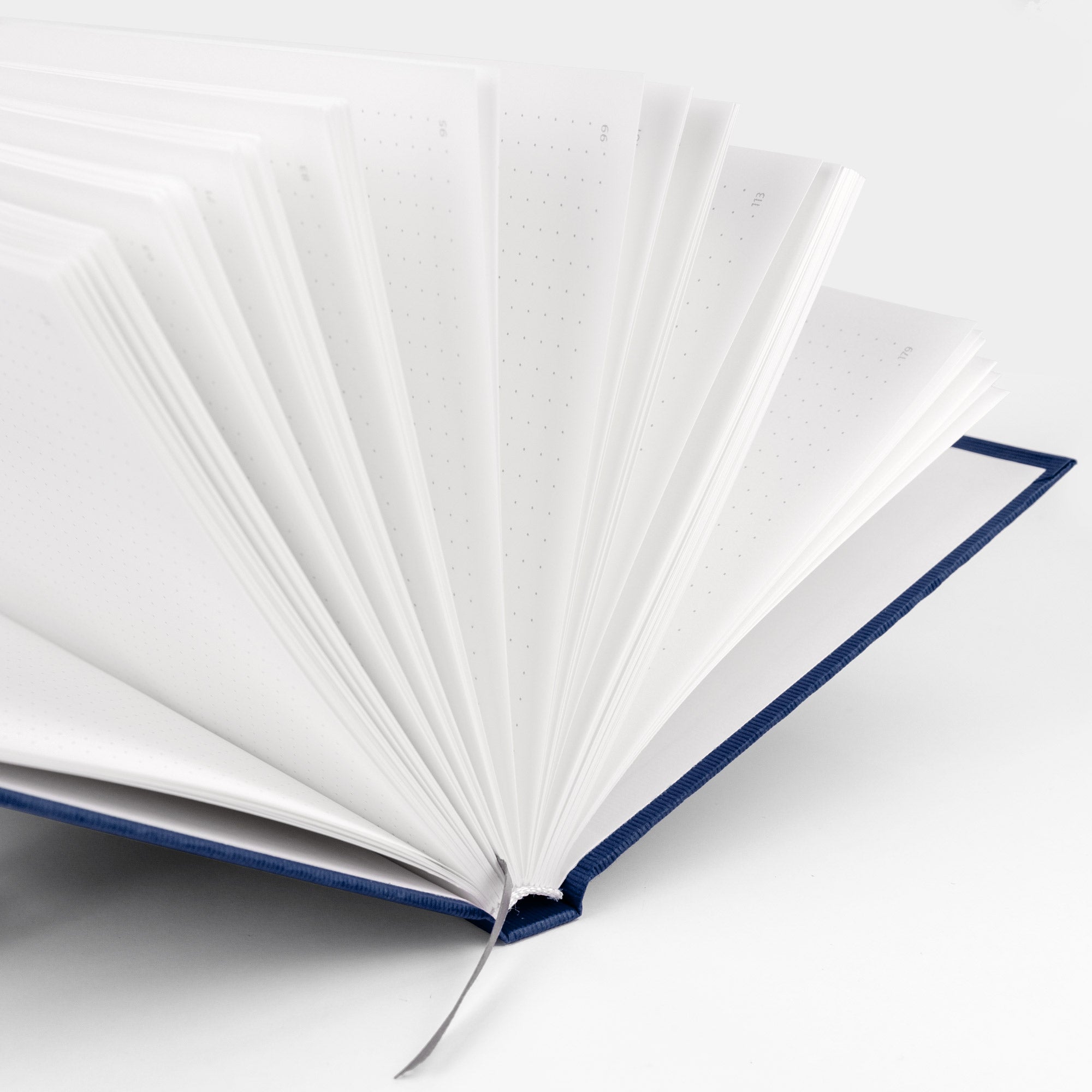 r-ssler-s-o-h-o-notizbuch-a5-hardcover-dotted-grid-leseb-ndchen-navy-blau image 3