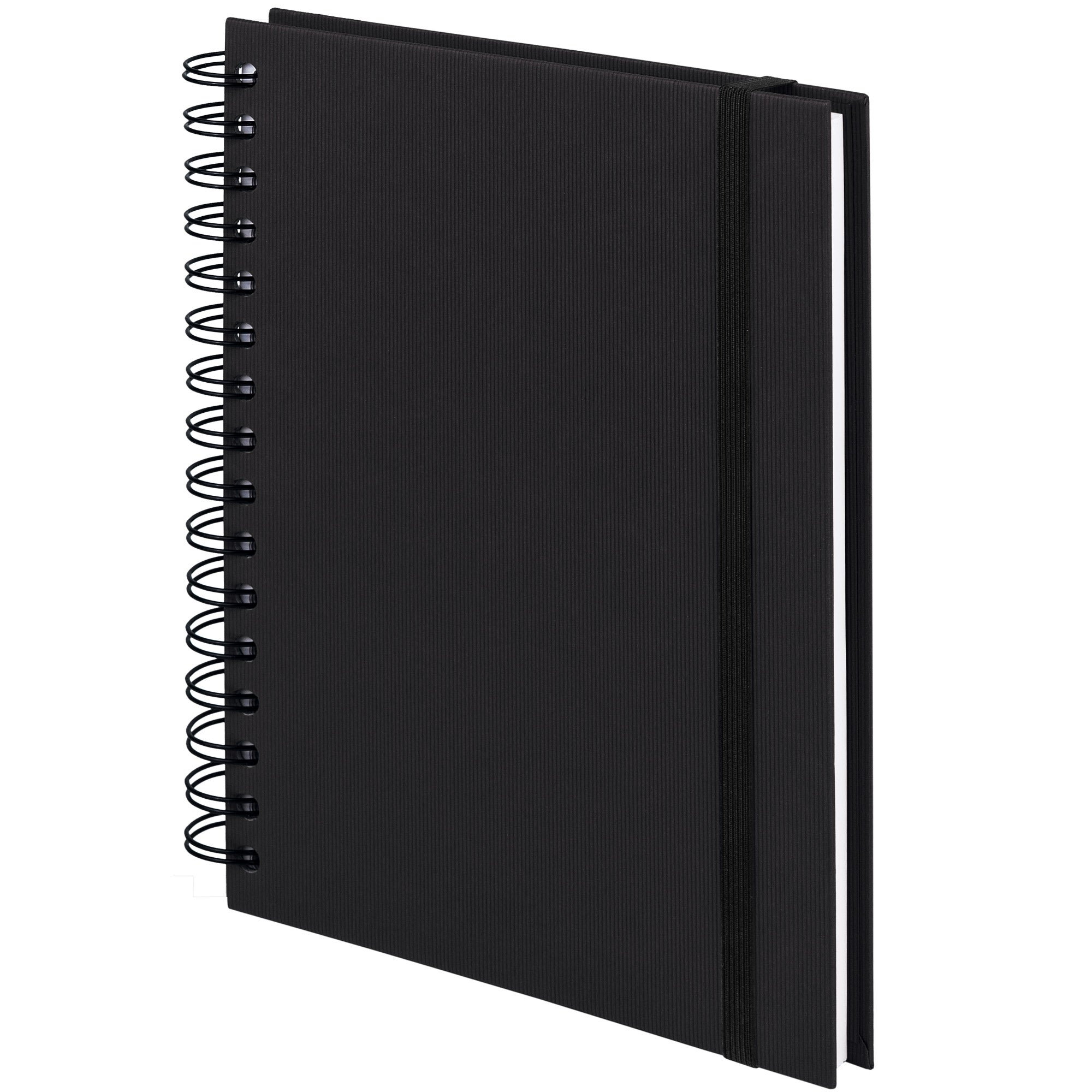 r-ssler-s-o-h-o-notizbuch-a5-hardcover-blanko-mit-gummizug-schwarz image 1