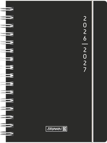 brunnen-sch-lerkalender-2026-2027-plain-black-a5-tageskalender image 7