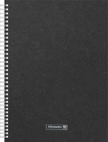 brunnen-premium-wire-notizbuch-a4-punktiert-192-seiten-schwarz image 3