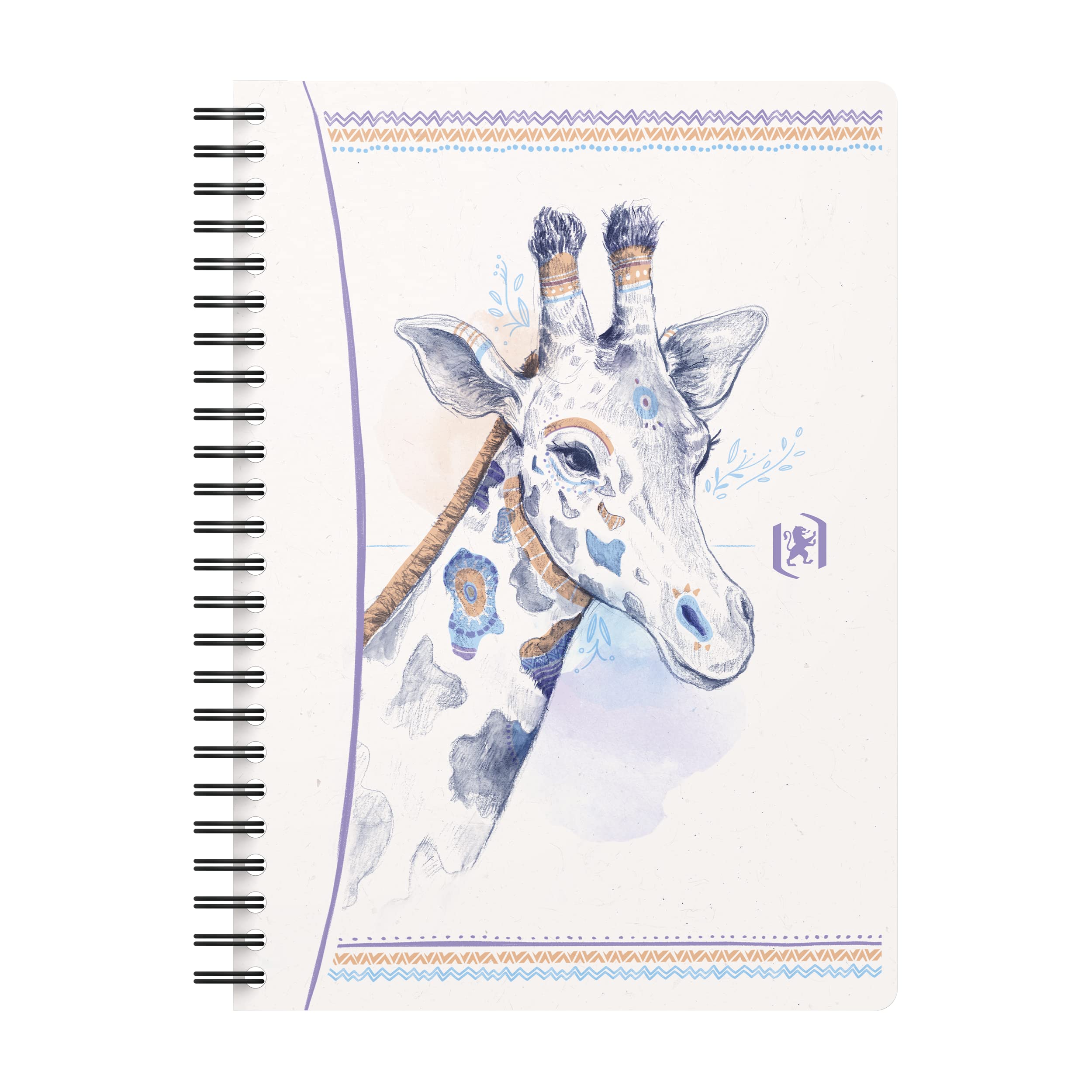 oxford-go-boho-spirit-spiralbuch-a5-liniert-softcover-60-blatt-4-motive-5-st-ck image 3