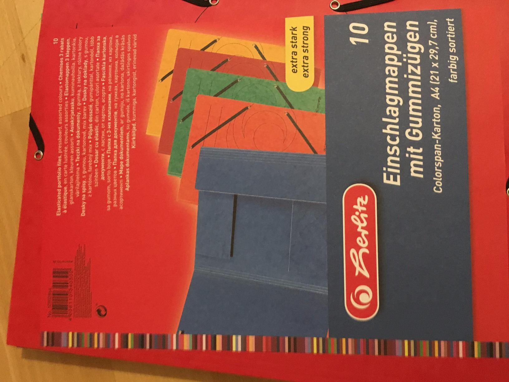 Farbenfrohe Ordnung