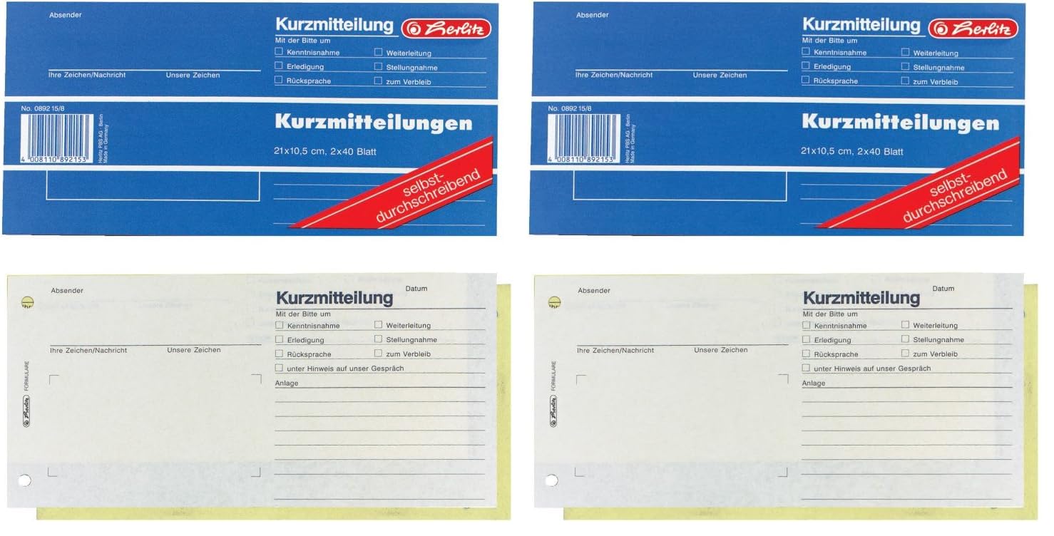 herlitz-kurzmitteilung-892158-21x10-5cm-selbstdurchschreibend-5-bl-cke image 2