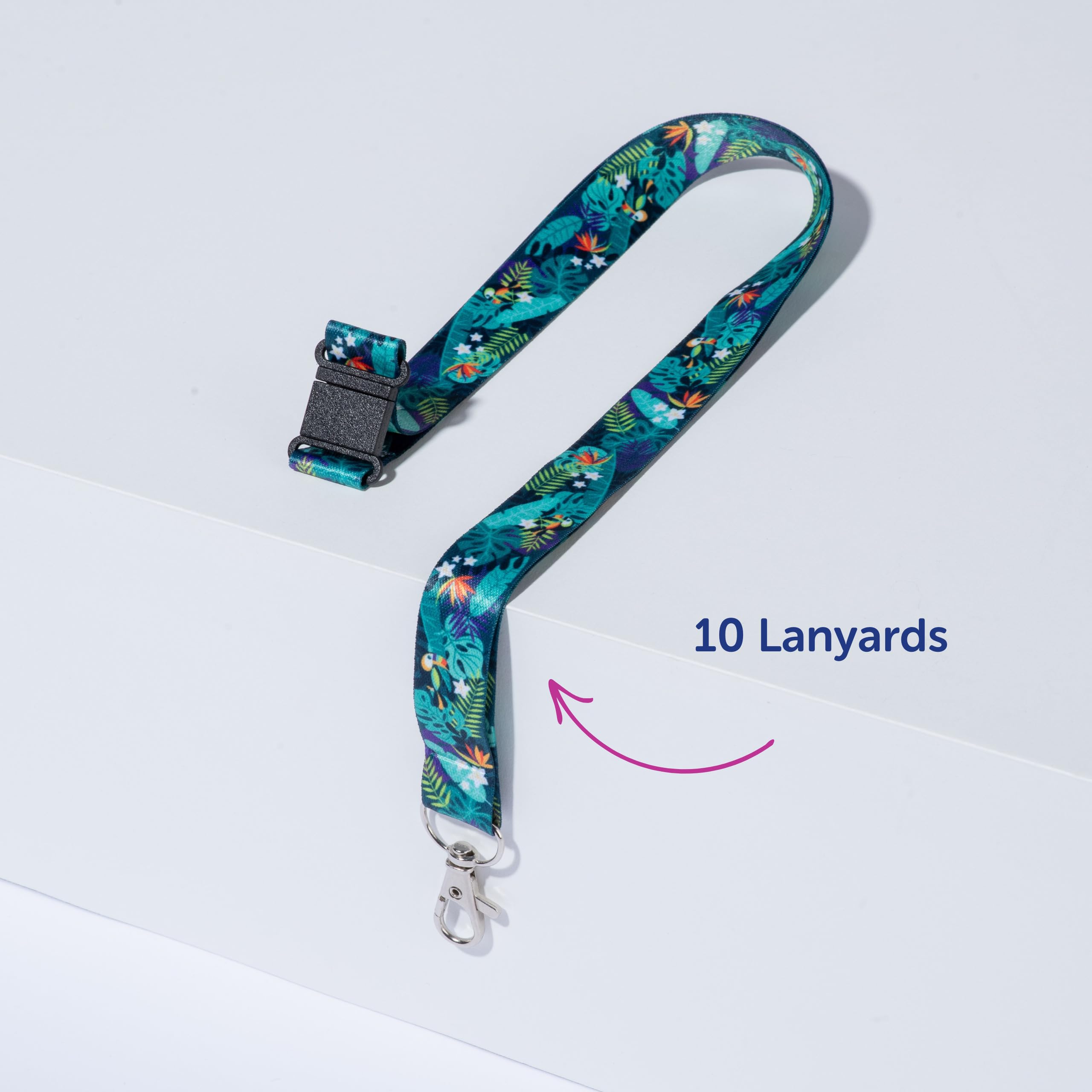 avery-zweckform-r4828t-lanyard-10-st-ck-44x2-cm-tropical-kartenhalter-mit-karabi image 4
