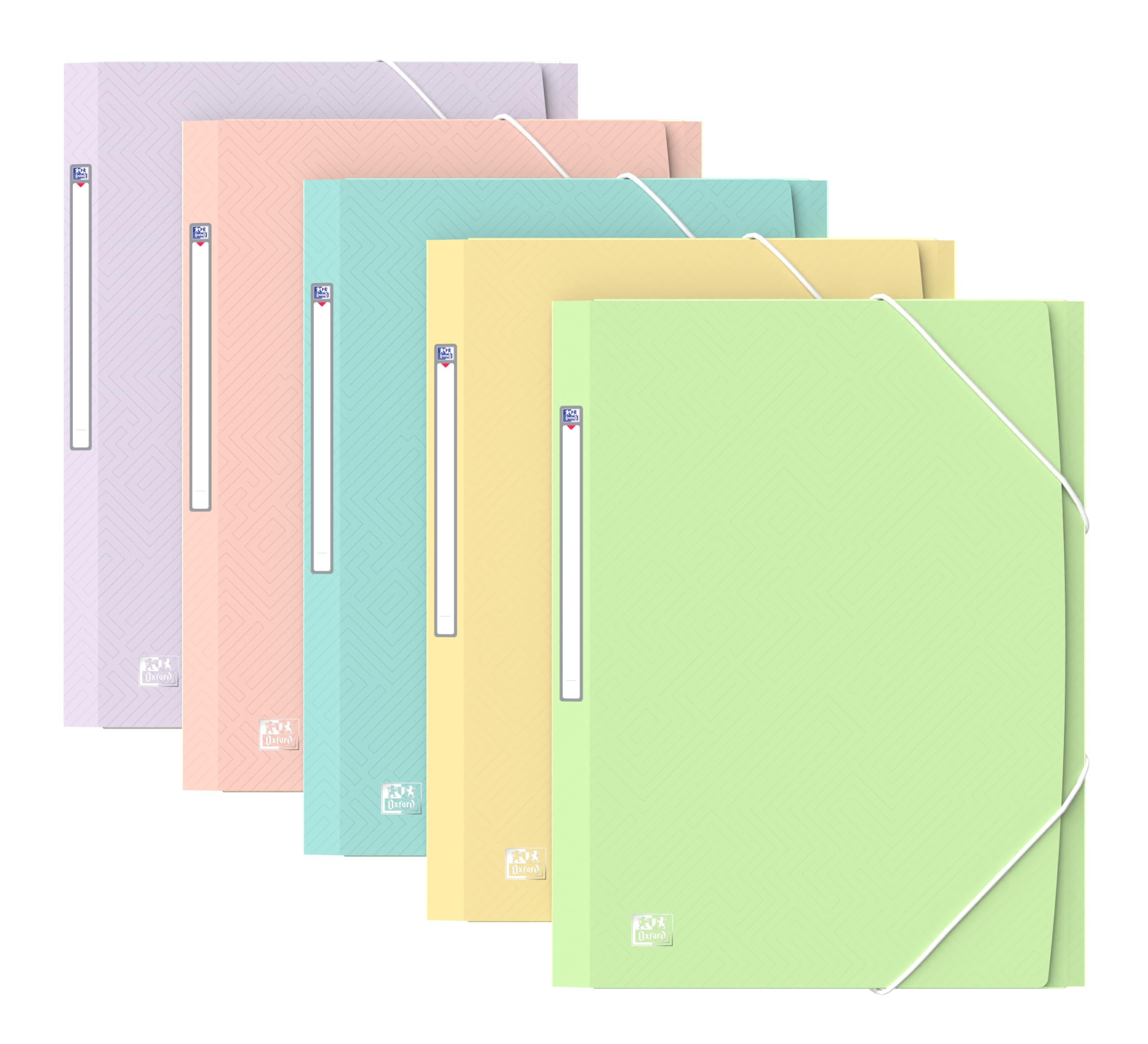 oxford-urban-eckspanner-mappe-pastell-sortiert-5er-pack image 8