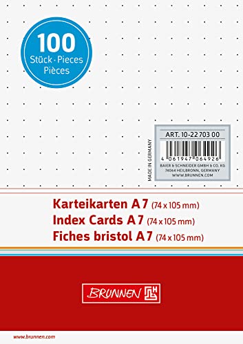 brunnen-karteikarten-a7-dotted-wei-100-st-ck image 5