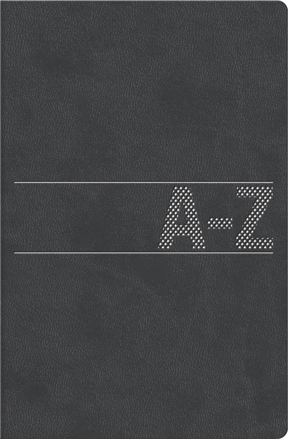 brunnen-schuppen-telefonregister-adressbuch-a-z-384-schwarz-100x140x10-mm image 1