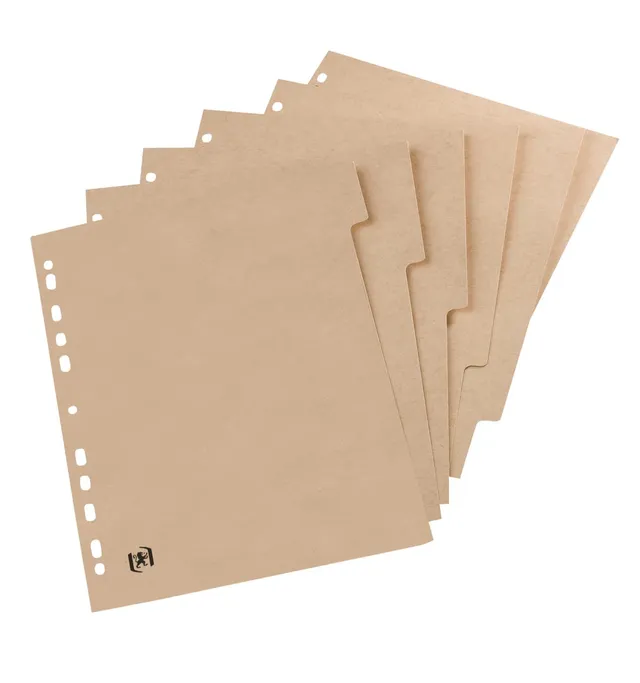 oxford-register-touareg-din-a4-6-teilig-recycling-kraftkarton-beige image 1