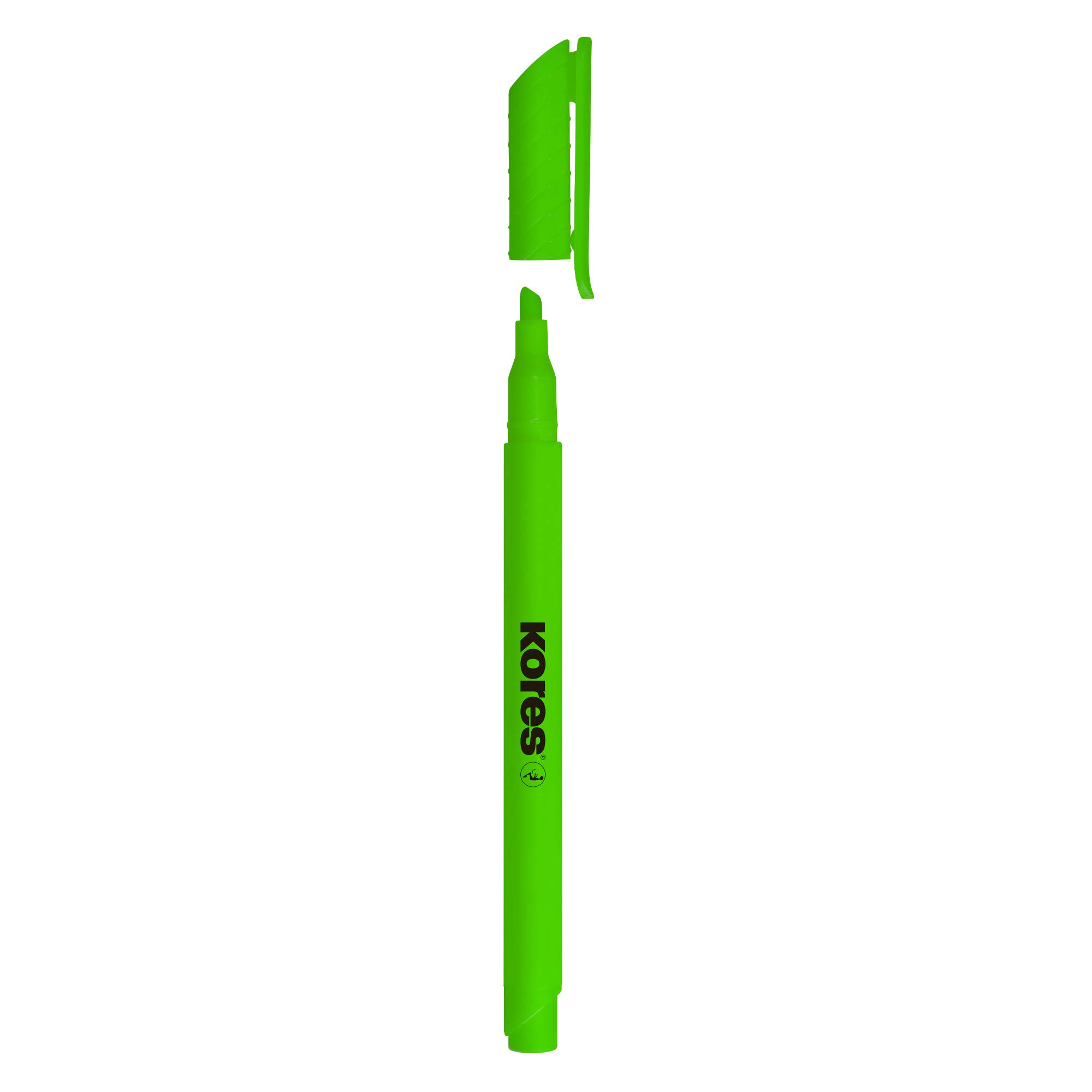 kores-high-liner-fine-textmarker-gr-n-keilspitze-12-st-ck image 3