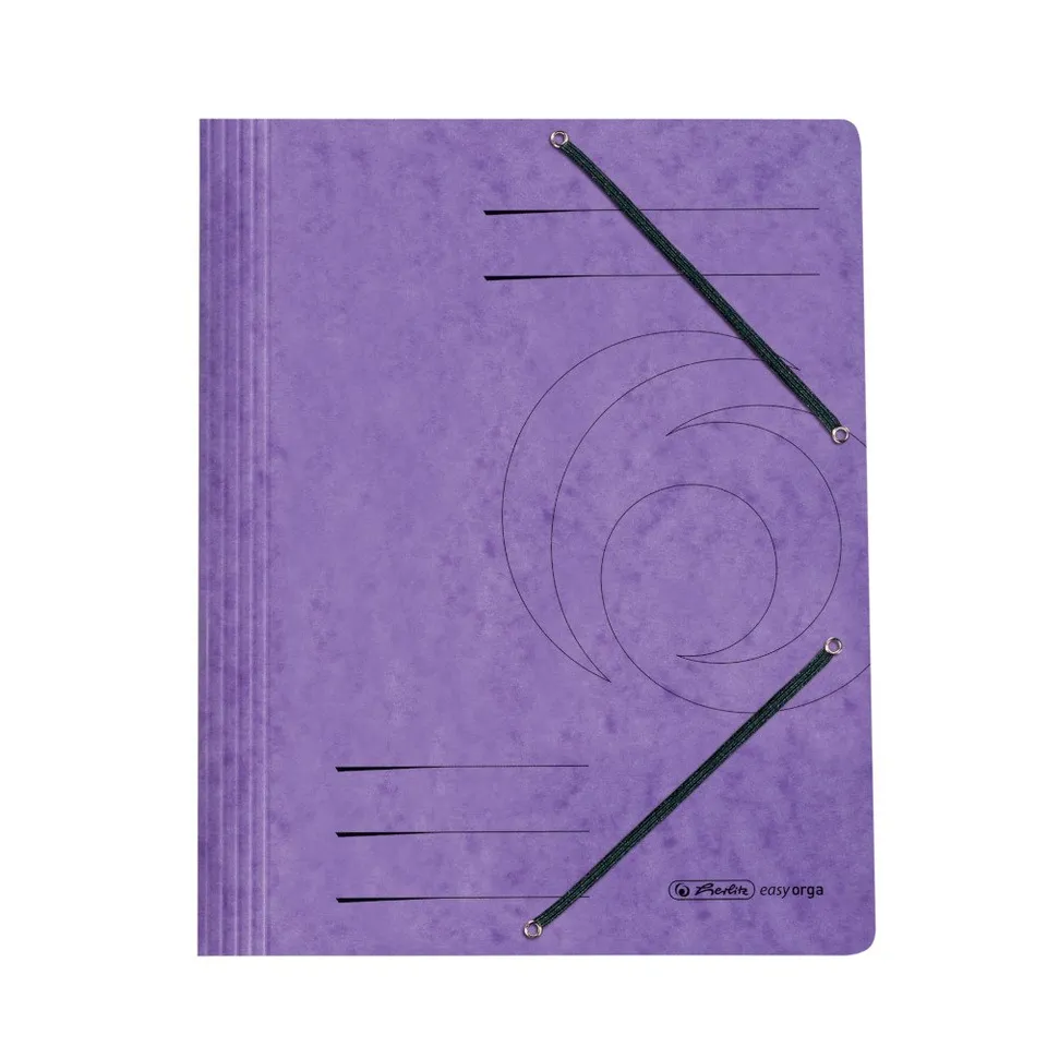 herlitz-einschlagmappe-a4-mit-gummizug-violett-25-st-ck image 1