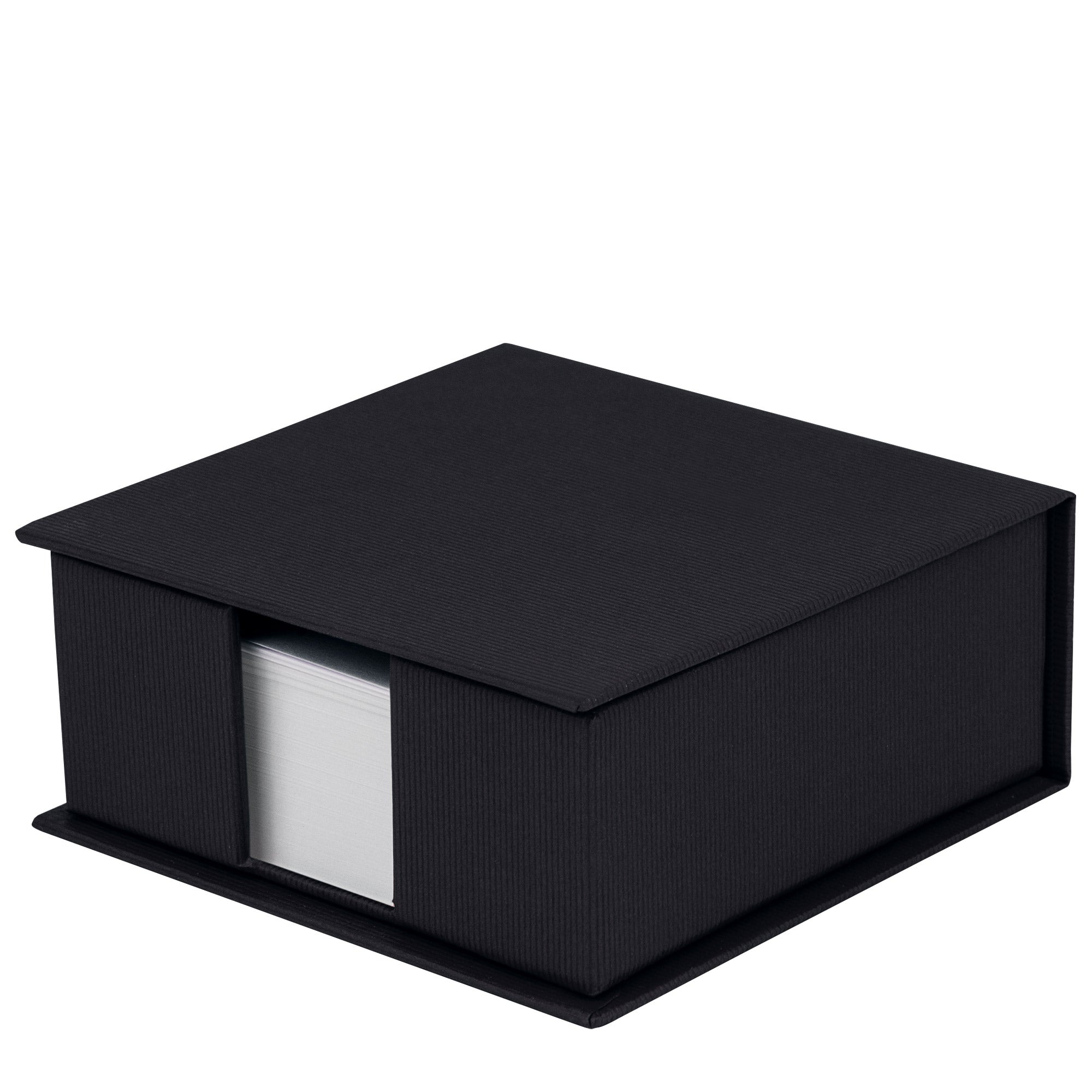 r-ssler-s-o-h-o-zettelkasten-mit-deckel-250-blatt-11x11-cm-schwarz image 2