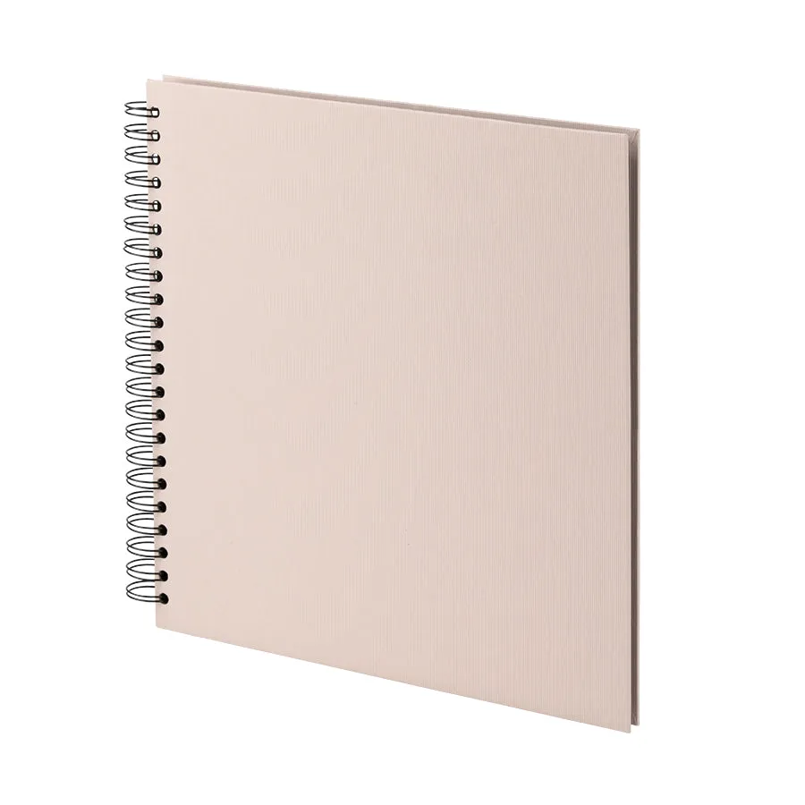 r-ssler-s-o-h-o-spiral-fotoalbum-blanko-31x30cm-60-seiten-powder-rosa image 1
