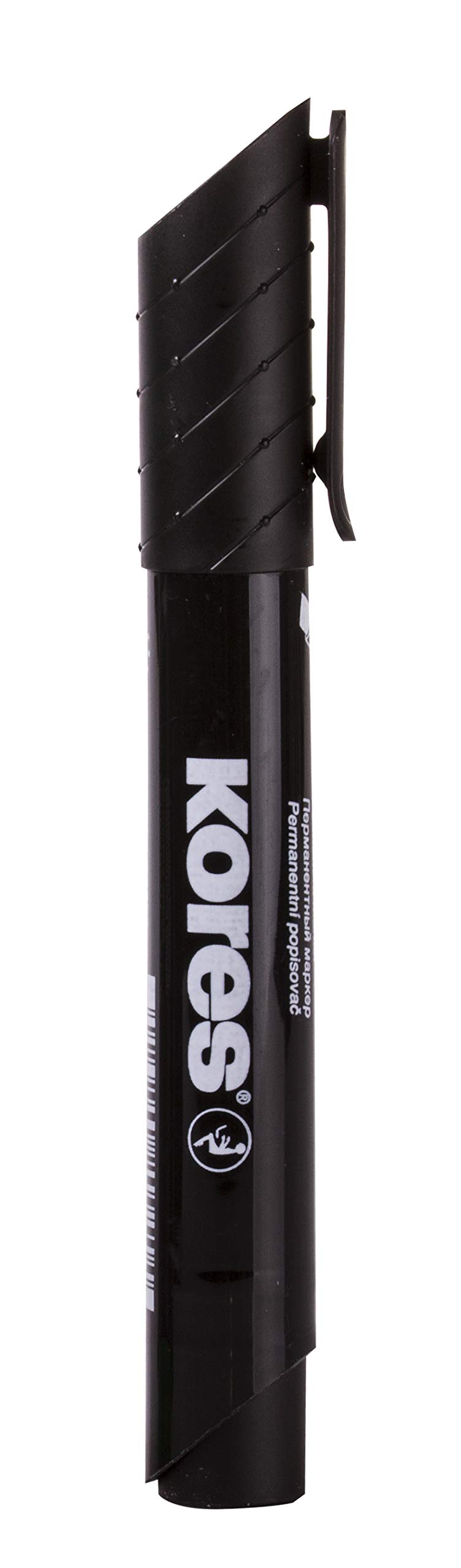 kores-k-marker-xp2-permanent-marker-schwarz-keilspitze-12-st-ck image 1