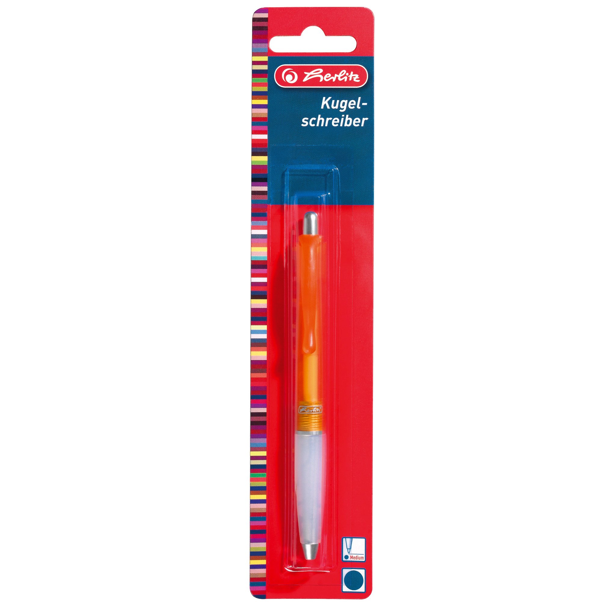 herlitz-kugelschreiber-frosted-blau-3-st-ck-semitransparent image 2