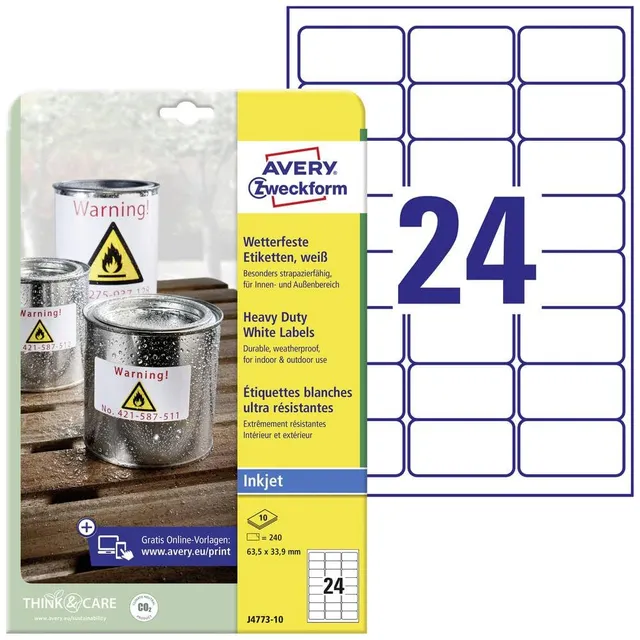 avery-zweckform-j4773-10-wetterfeste-etiketten-63-5x33-9mm-inkjet image 1