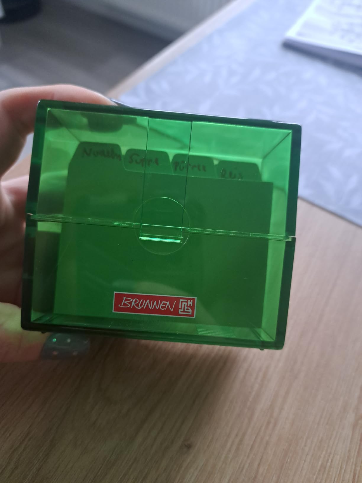 Knallige Farbe, super praktisch
