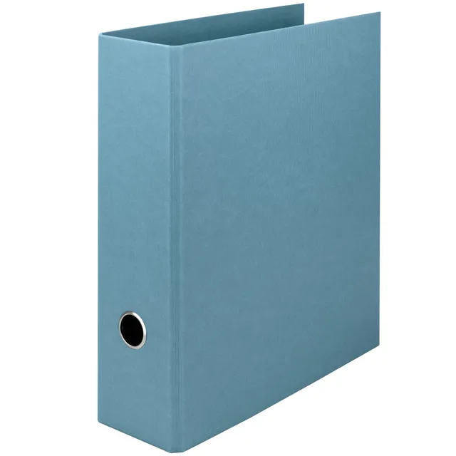 r-ssler-s-o-h-o-ordner-breit-a4-8-5cm-denim-blau-mit-rippenpr-gung image 1
