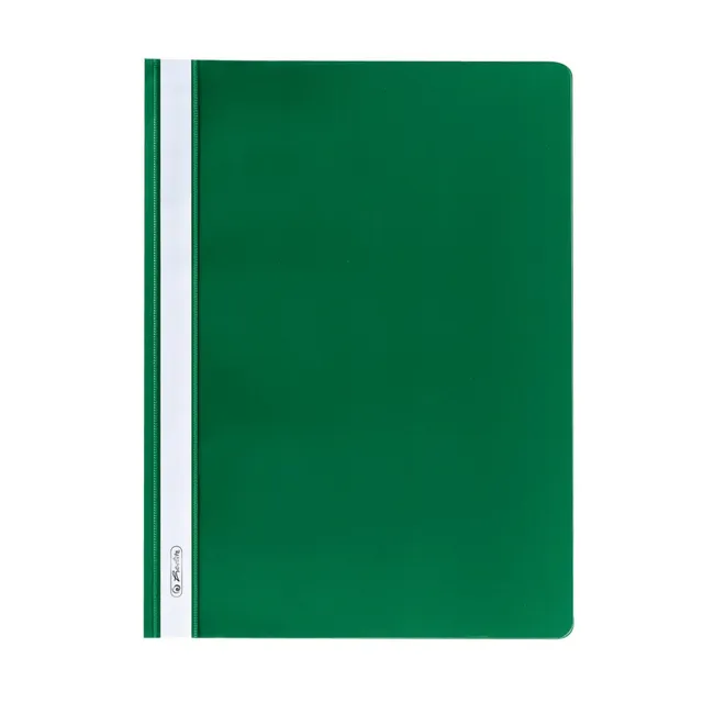 herlitz-schnellhefter-a4-kunststoff-gr-n-10-st-ck image 1
