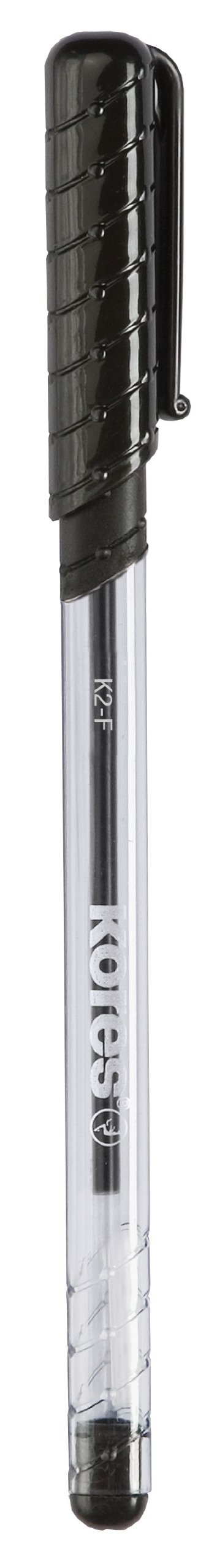 kores-k-pen-k2-einweg-kugelschreiber-f-12-st-ck-blau image 4