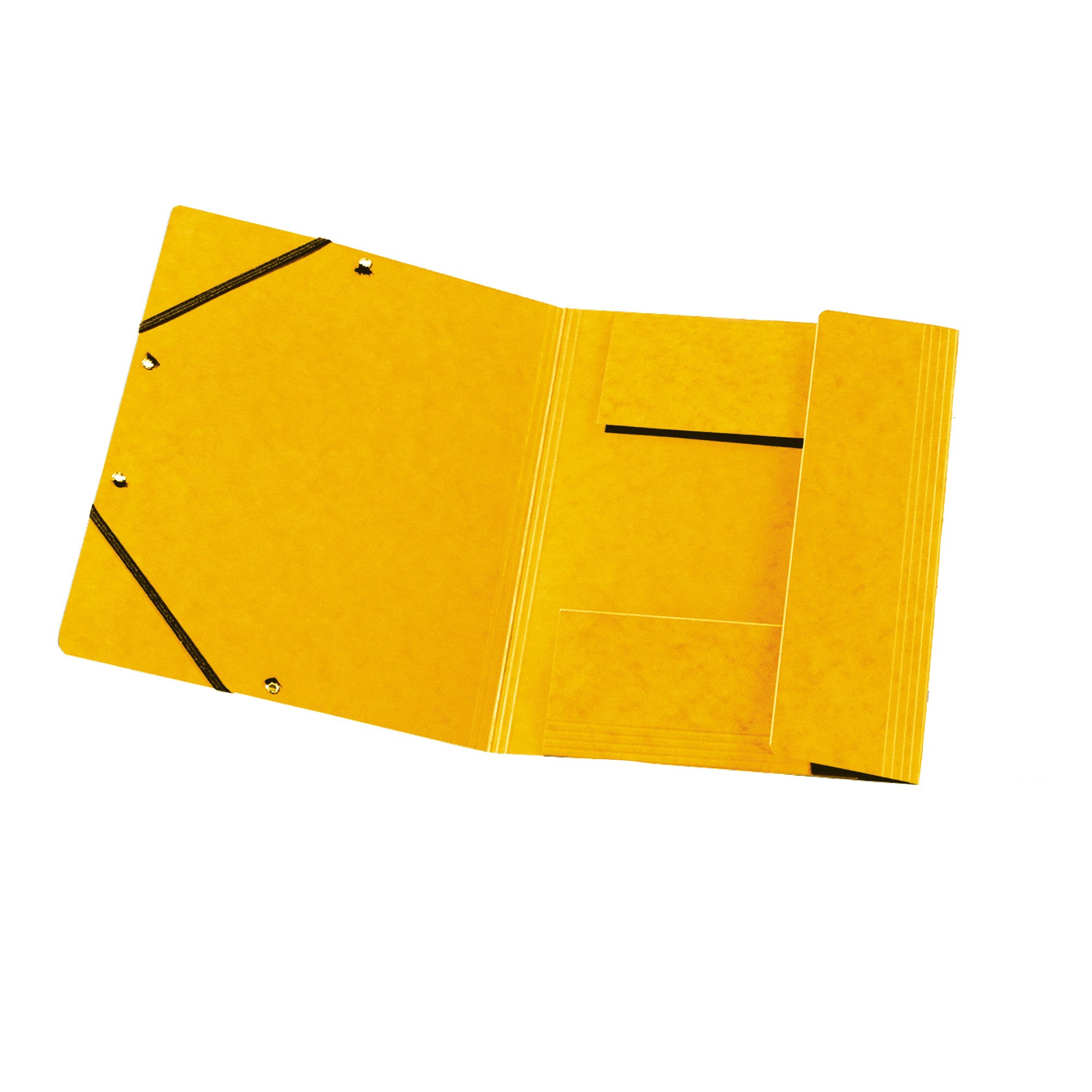 herlitz-postmappe-greenline-a4-mit-gummizug-gelb image 2