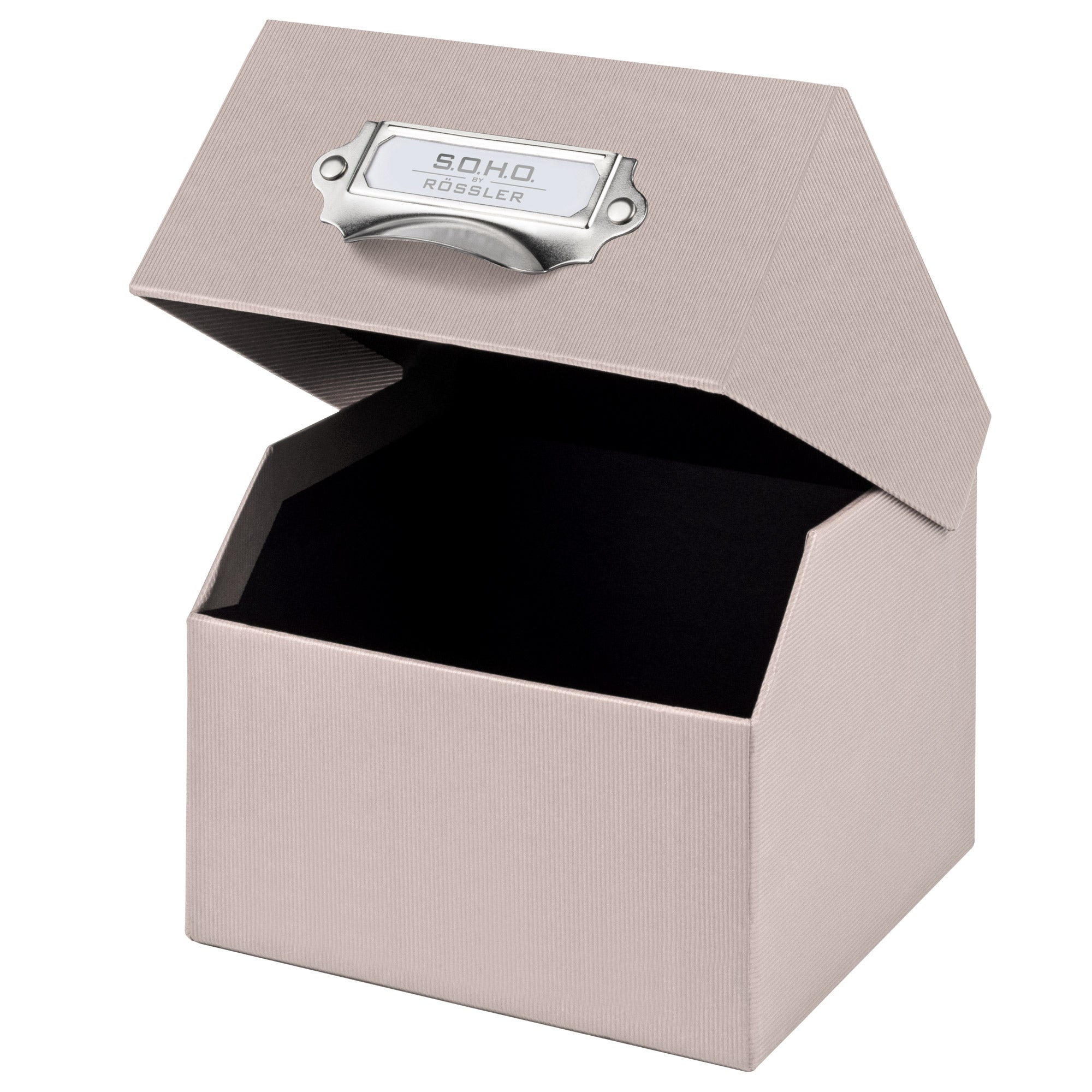 r-ssler-s-o-h-o-box-f-r-fotos-karteikarten-a6-16-7x12-5cm-powder-rosa-mit-deckel image 2