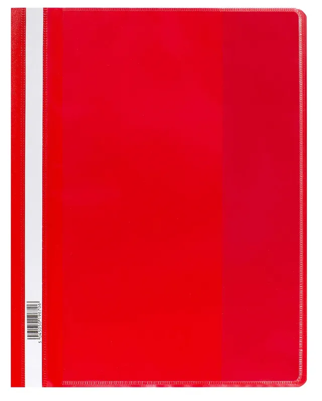 oxford-schnellhefter-a4-berbreit-mit-sichttasche-rot-25er-pack image 1