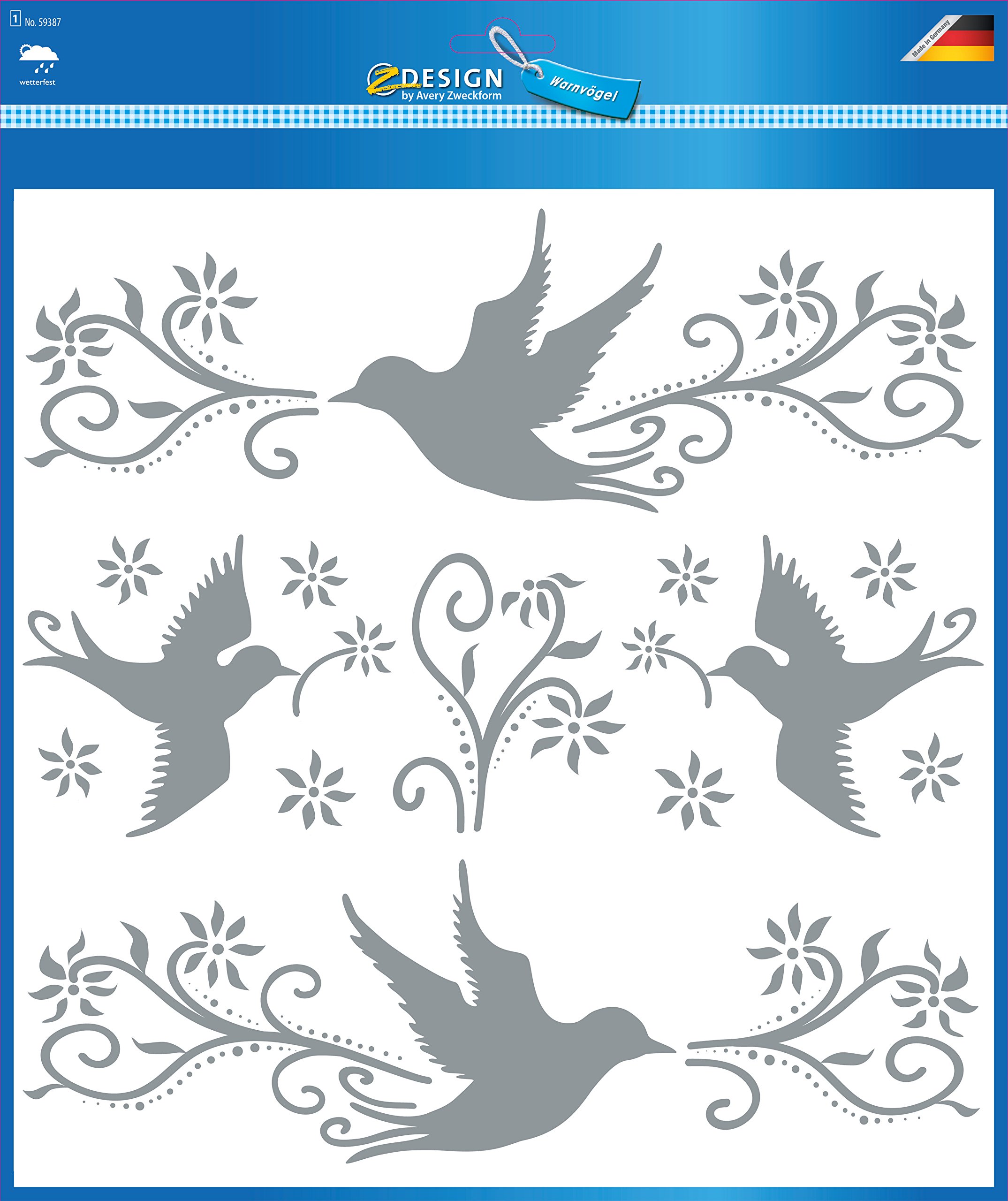 avery-zweckform-59387-warnv-gel-aufkleber-fensterschutz-gegen-vogelschlag image 2
