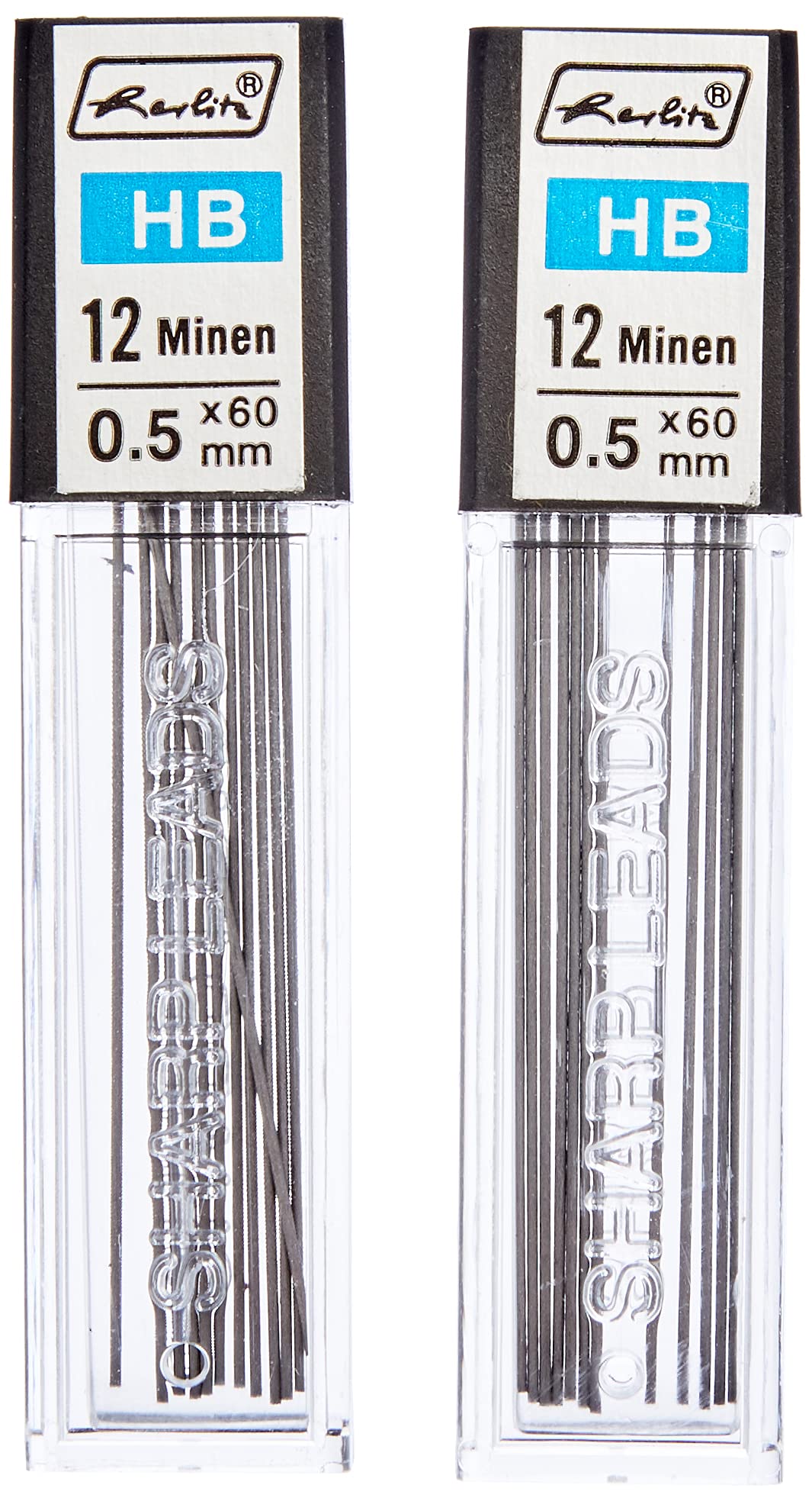 herlitz-druckbleistiftminen-hb-0-5-mm-graphit-2x-12-st-ck-blister image 2