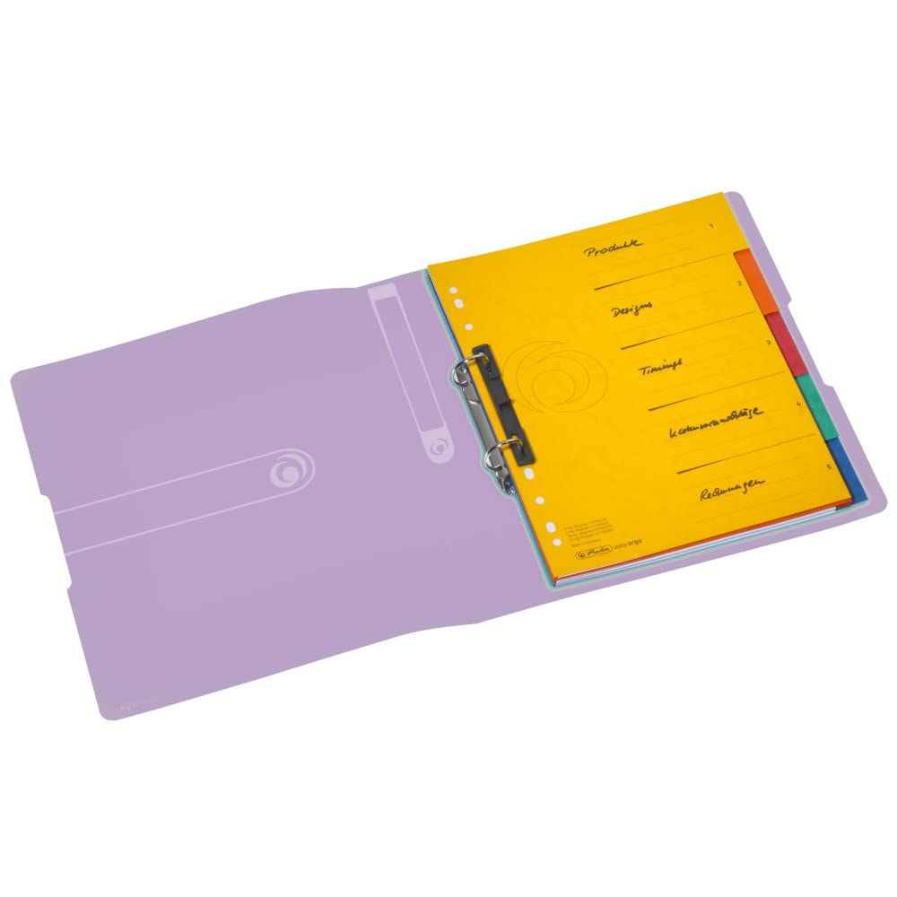 herlitz-ringbuch-a4-2-ringe-25-mm-pp-transparent-flieder image 4