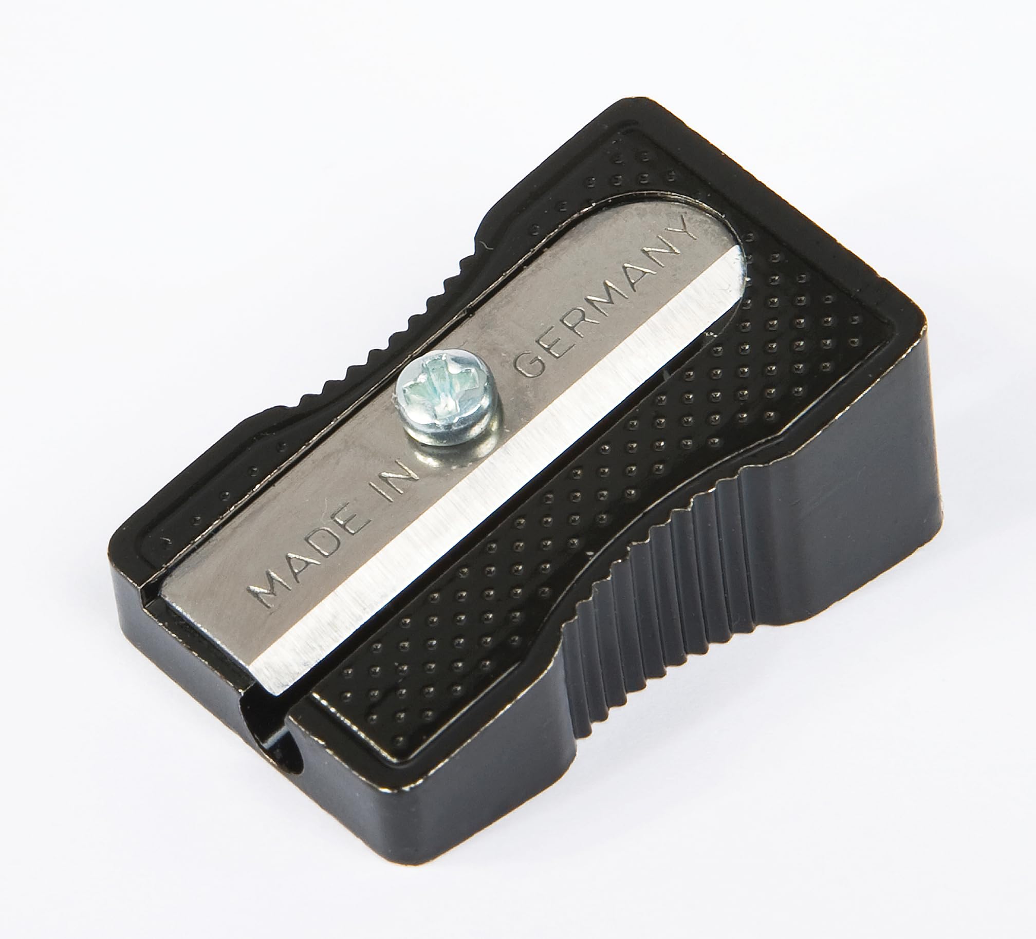 kores-metall-bleistiftspitzer-einzelloch-standard-20-st-ck-silber-und-schwarz image 3
