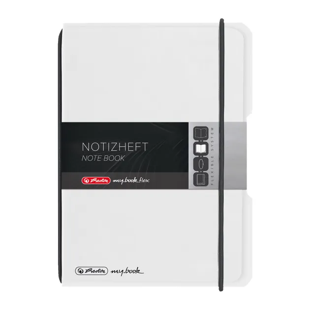 herlitz-11361409-notizheft-flex-pp-a6-40-blatt-kariert-transparent image 1