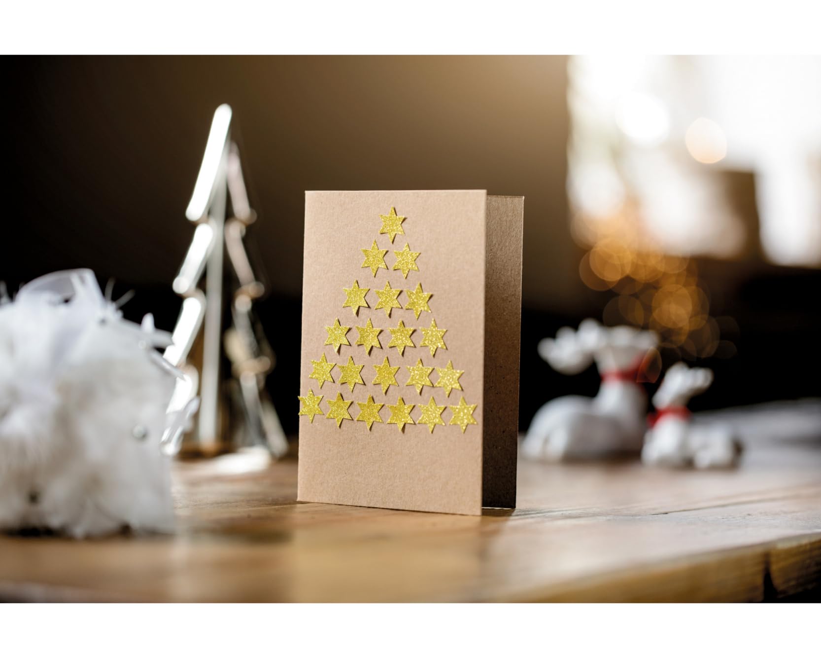 avery-zweckform-z-design-4112-weihnachtsaufkleber-sterne-gold-30-sticker image 4