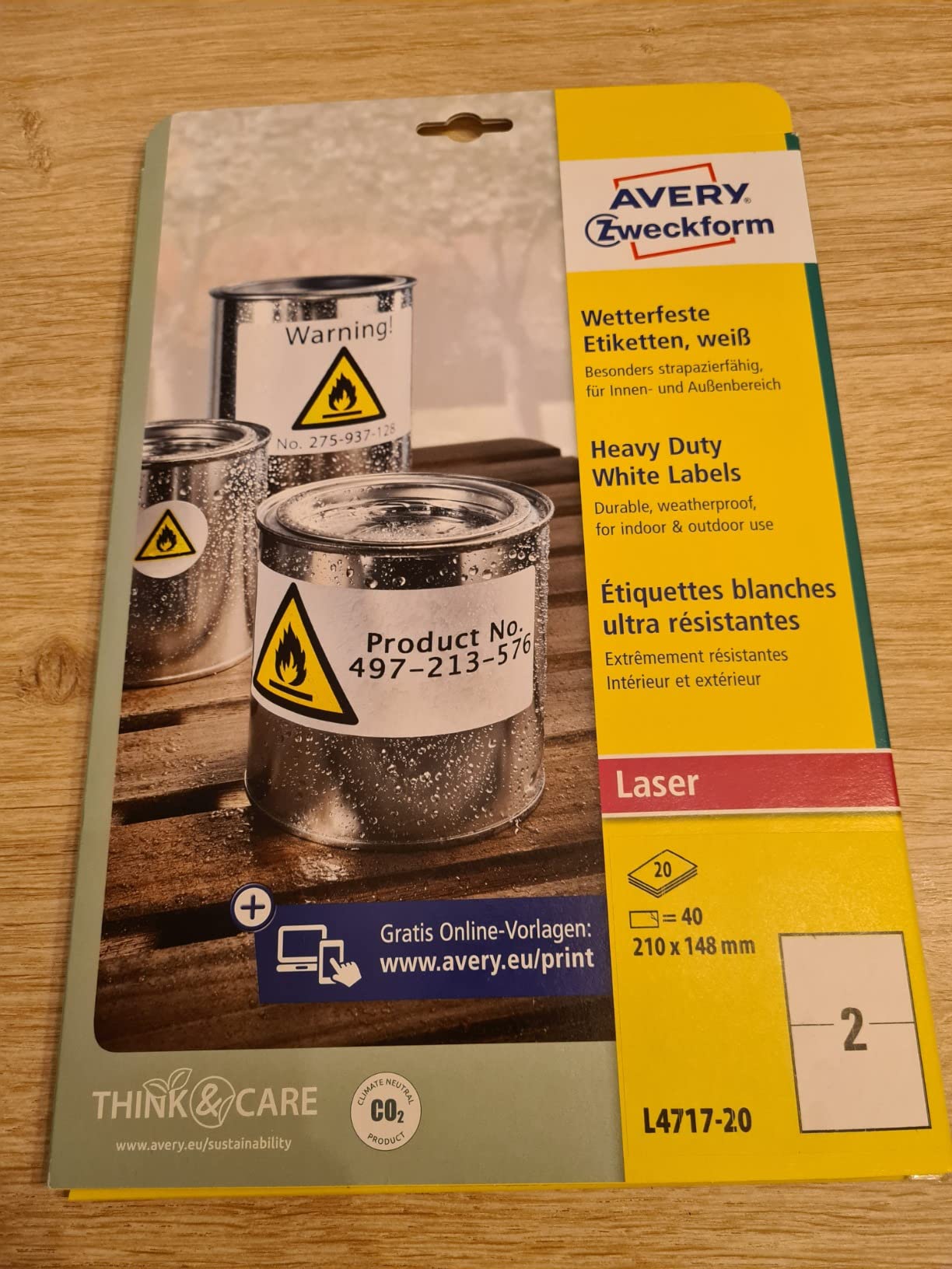 Perfekt für Versand und Lager