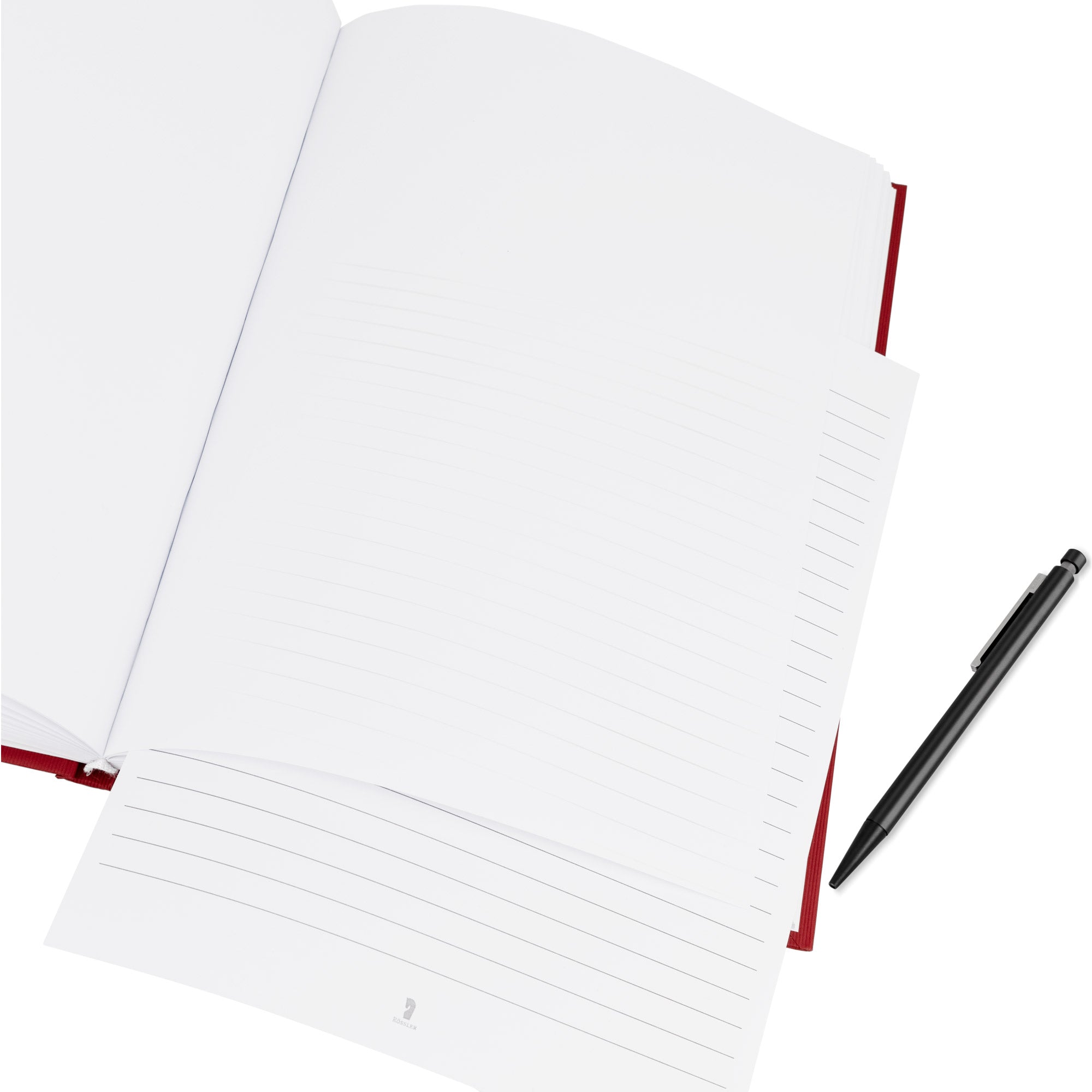 r-ssler-s-o-h-o-notizbuch-a4-hardcover-192-seiten-blanko-rot image 4