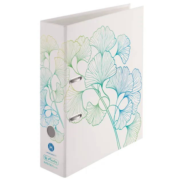 herlitz-ordner-a4-max-file-greenline-gingko-8-cm-r-cken image 1