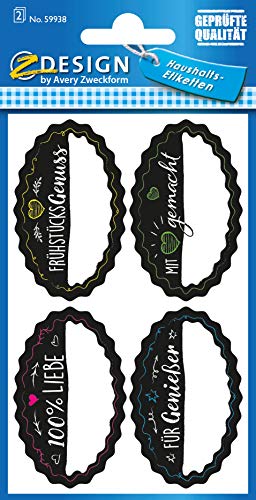 avery-zweckform-59938-haushaltsetiketten-einmachetiketten-oval-schwarz-100-liebe image 5