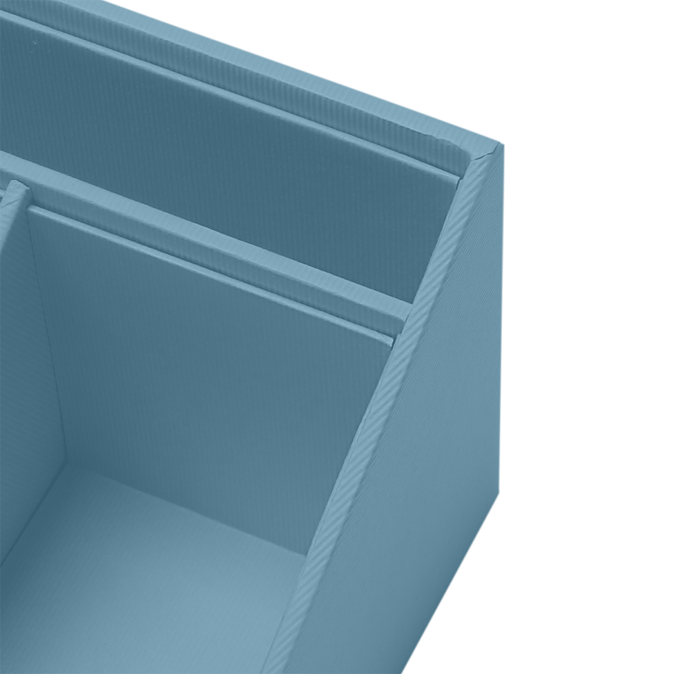 r-ssler-s-o-h-o-schreibtisch-organizer-mit-5-f-chern-denim image 3