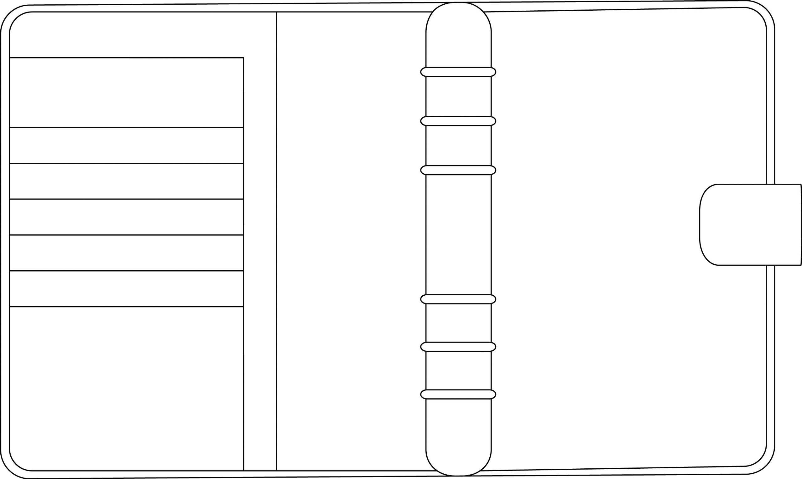 chronoplan-50108-terminplaner-midi-150x190mm-kunstleder-schwarz-nachf-llbar-ohne image 2