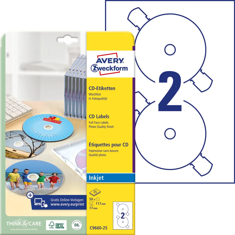 avery-zweckform-c9660-25-cd-etiketten-117-mm-50-st-ck image 1
