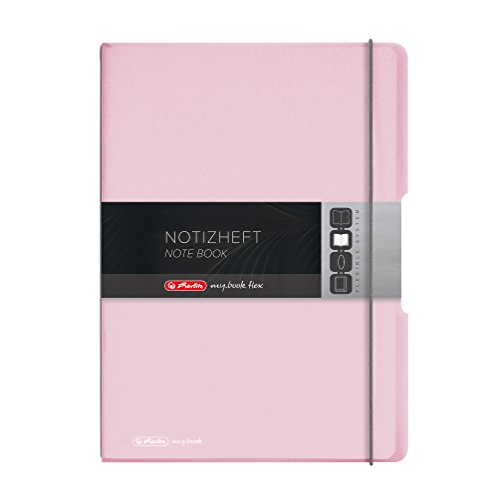 herlitz-my-book-flex-notizheft-a4-pp-wechselcover-verschlussgummi-rose-transpare image 6