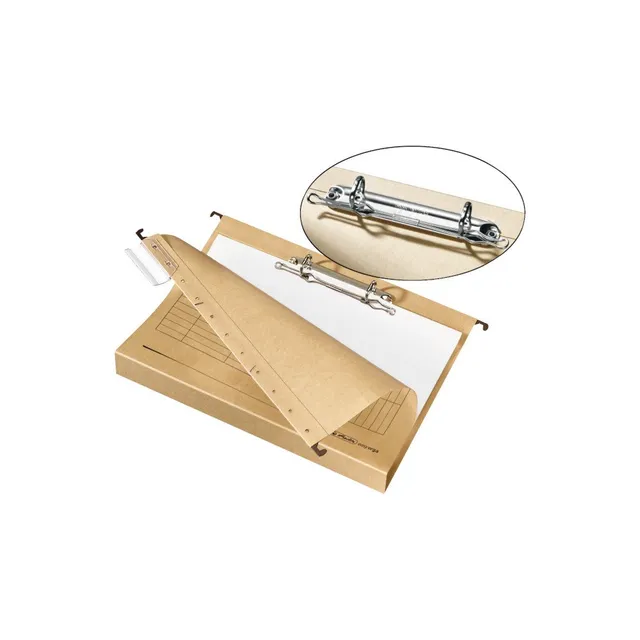 herlitz-h-ngesammler-a4-4-cm-r-ckenbreite-h-ngeregister-8-st-ck-natron image 1