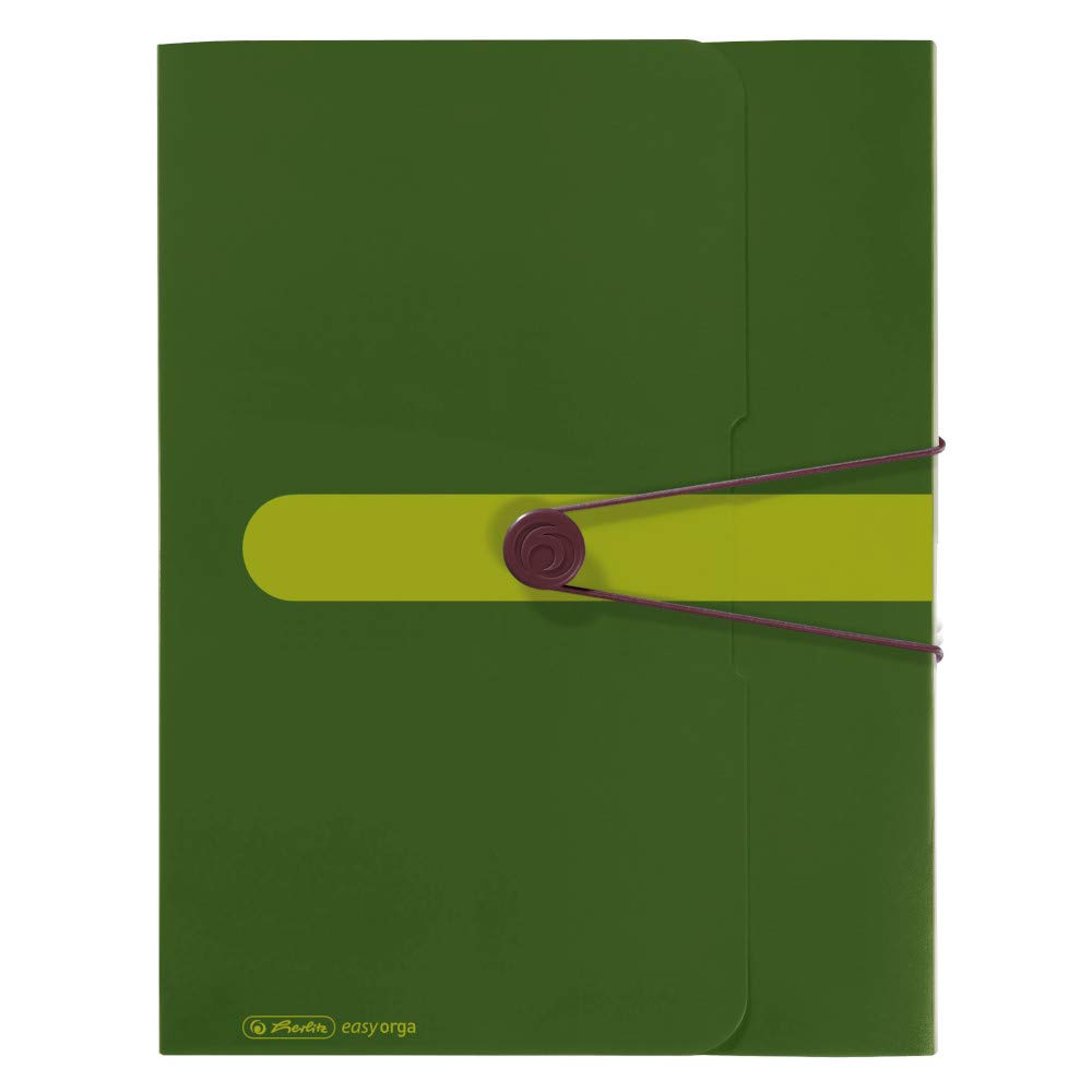 herlitz-11279833-sammelbox-a4-recycling-pp-dunkelgr-n-4-cm-r-cken-mit-gummizug image 2